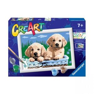 Imagine Pictura pe numere - catelusi 28931 Ravensburger