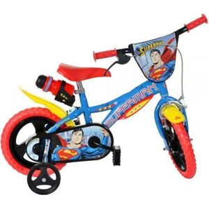Imagine Bicicleta copii 3-5 ani, 12 inch, Superman, Dino Bikes DB612LSM