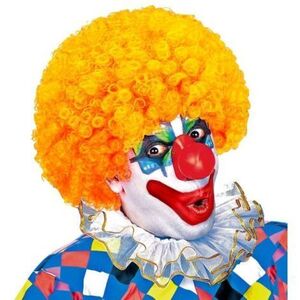 Imagine Peruca clown portocalie