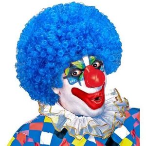 Imagine Peruca clown albastra Guirca 60047