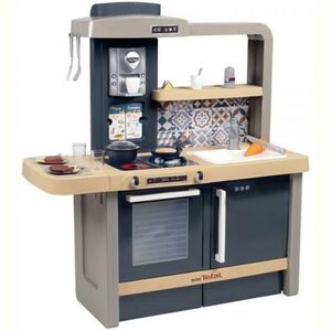 Imagine Bucatarie Smoby Tefal Evolutive albastru cu accesorii