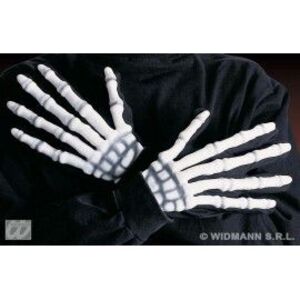 Imagine Accesoriu carnaval - Manusi Schelet