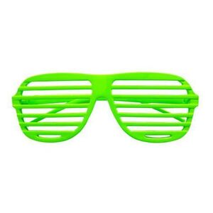 Imagine Ochelari disco neon verzi Widmann Italia 01356