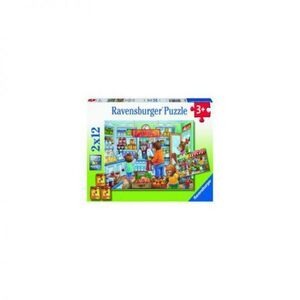 Imagine PUZZLE MAGAZIN ALIMENTAR, 2x12 PIESE