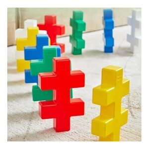 Imagine Set constructie Plus-Plus, 24 piese, KAEMPE Educational