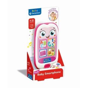 Imagine Clementoni - Smartphone roz interactiv cu multe efecte de sunet