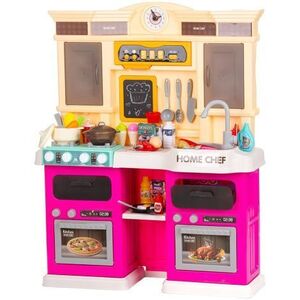 Imagine Set jucarie Chipolino Kitchen 83 cm cu sistem de curgere apa, lumini, sunete si 85 accesorii