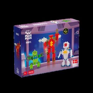 Imagine Set constructie Plus-Plus, 170 piese, Roboti