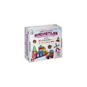 Imagine Set de constructie, Magnetiles, 64 piese, Moxy