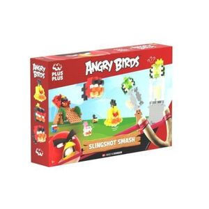 Imagine Set constructie Plus-Plus, 300 piese, Angry Birds cu prastie