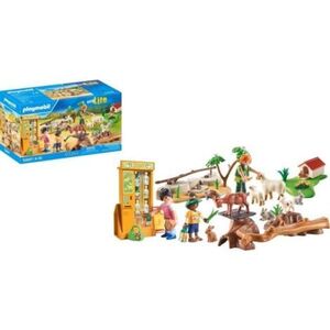 Imagine Playmobil - Jucarie de rol mini gradina zoologica