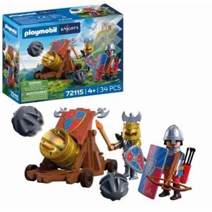 Imagine Playmobil - Jucarie de rol Tunul cavalerilor Leu