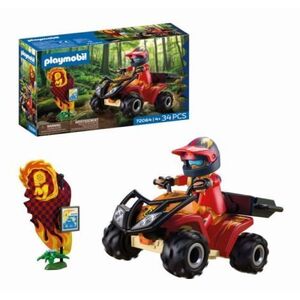 Imagine Playmobil - Quad off road pentru aventura si explorare