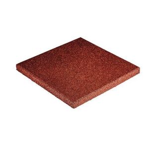 Imagine Pavele Cauciuc Cramponate 500X500X40 mm - Rosu