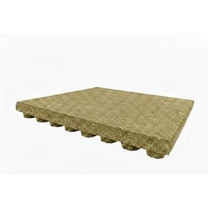 Imagine Pavele Cauciuc Cramponate 500X500X50 mm - Galben