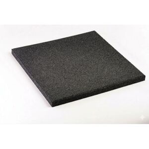 Imagine Pavele Cauciuc Plane 500X500X30 mm - Negru