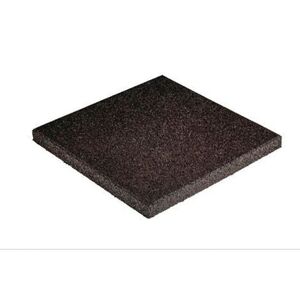 Imagine Pavele Cauciuc Plane 500X500X40 mm - Negru
