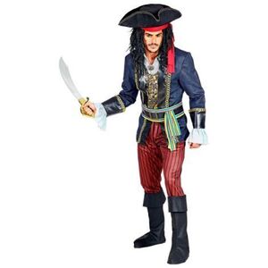 Imagine Costum capitan pirat barbati