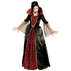 Imagine Costum vampirita trandafir rosu