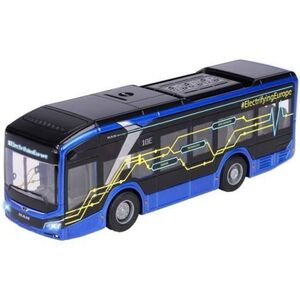 Imagine Autobuz Majorette MAN Lion s City 10 E 22, 5 cm cu lumini si sunete