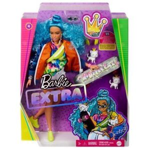 Imagine Papusa Barbie Extra Style Par Albastru Carliontat