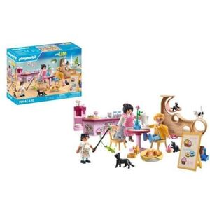 Imagine Playmobil - Cafeneaua pisicilor