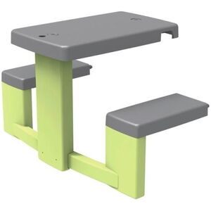 Imagine Masa de picnic cu doua banci Smoby Life pentru casuta verde