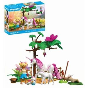 Imagine Playmobil - Jucarie de rol Grajdul fermecat al unicornilor