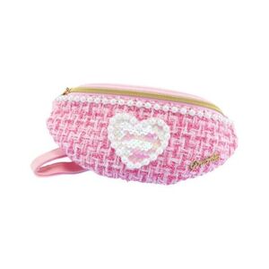 Imagine Borseta Tweed Girabrilla , borseta din material tweed, cu paiete reversibile
