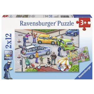 Imagine Puzzle politie, 2x12 piese