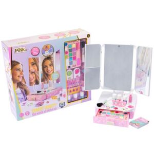 Imagine Studio de machiaj interactiv cu oglinda vorbitoare - Pink it Smart Vanity