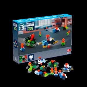 Imagine Set constructie Plus-Plus, 240 piese, Invata sa construiesti un titirez