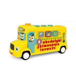 Imagine Autobuz Scolar Educativ Cu Sunete Si Lumini