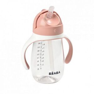Imagine Cana cu pai 300ml - Roz