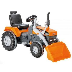 Imagine Tractor cu pedale Pilsan Super Excavator 07-297 orange