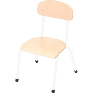 Imagine Scaun ergonomic Gradinita Bambino - Alb marimea 1