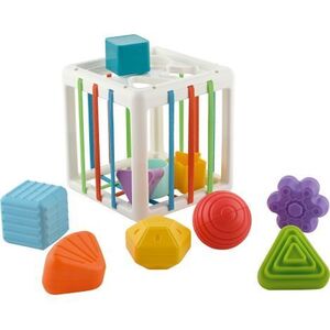 Imagine Flexicub senzorial cu forme de sortat, 12.5 x 12.5 cm, de la 18 luni