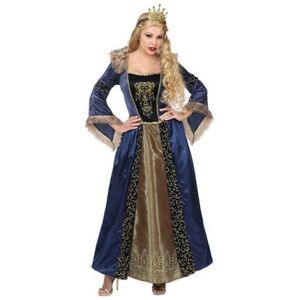 Imagine Costum regina medievala adult premium