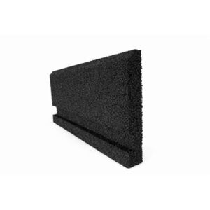 Imagine Bordura de cauciuc (2 bucati/1 ml): 500X250X40 mm - Negru