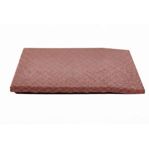 Imagine Bordura de cauciuc tip rampa (2 bucati/1 ml): 500X500X30 mm - Rosu