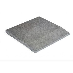 Imagine Bordura de cauciuc tip rampa (2 bucati/1 ml): 500X500X40 mm - Gri