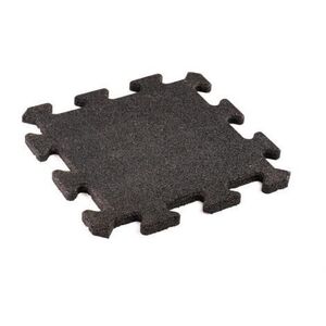 Imagine Dale de cauciuc tip puzzle 500X500X20 mm - Negru