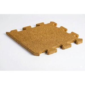 Imagine Bordura/capat de cauciuc tip PUZZLE 500X500X20 mm - Galben