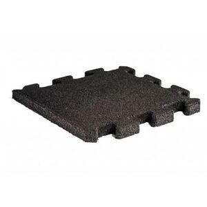 Imagine Bordura/capat de cauciuc tip PUZZLE 500X500X35 mm - Negru