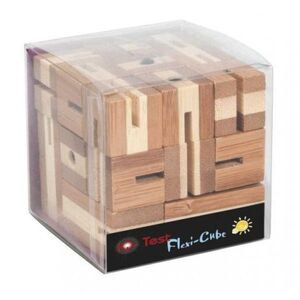 Imagine Joc logic 3D Puzzle Flexi-cub4, Fridolin