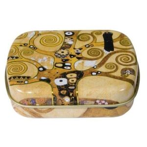 Imagine Cutiuta metalica Klimt Tree of life, Fridolin