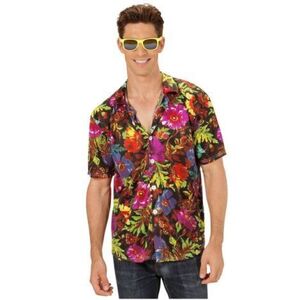 Imagine Camasa petrecere hawaii neagra