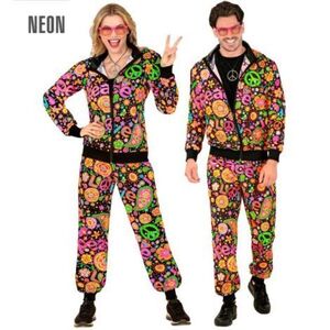 Imagine Costum trening hippie negru