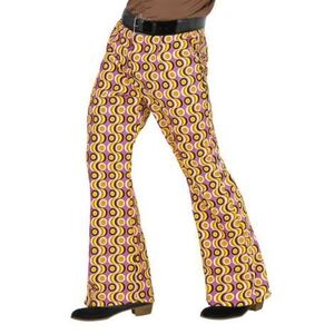Imagine Pantaloni anii 70 groovy barbat