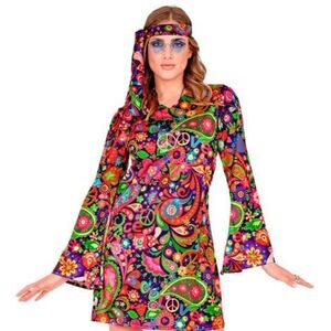 Imagine Costum hippie style dama